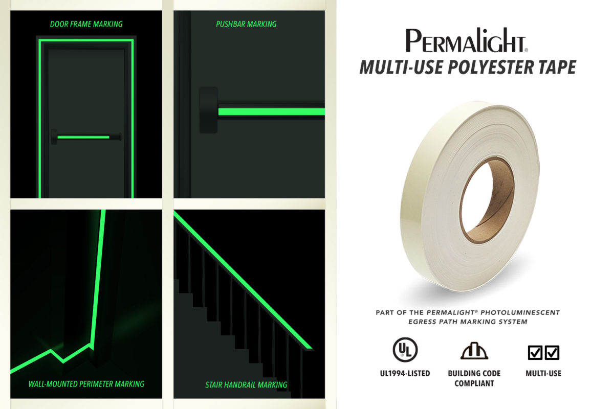 PERMALIGHT® Multi-Use Photoluminescent Polyester Tape