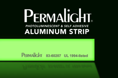 PERMALIGHT® Photoluminescent Aluminum Strip