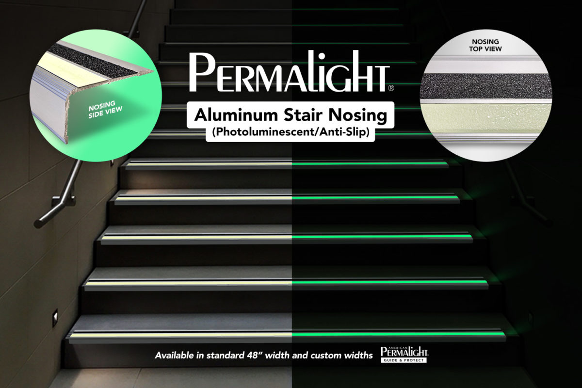 PERMALIGHT® Aluminum Stair Nosing