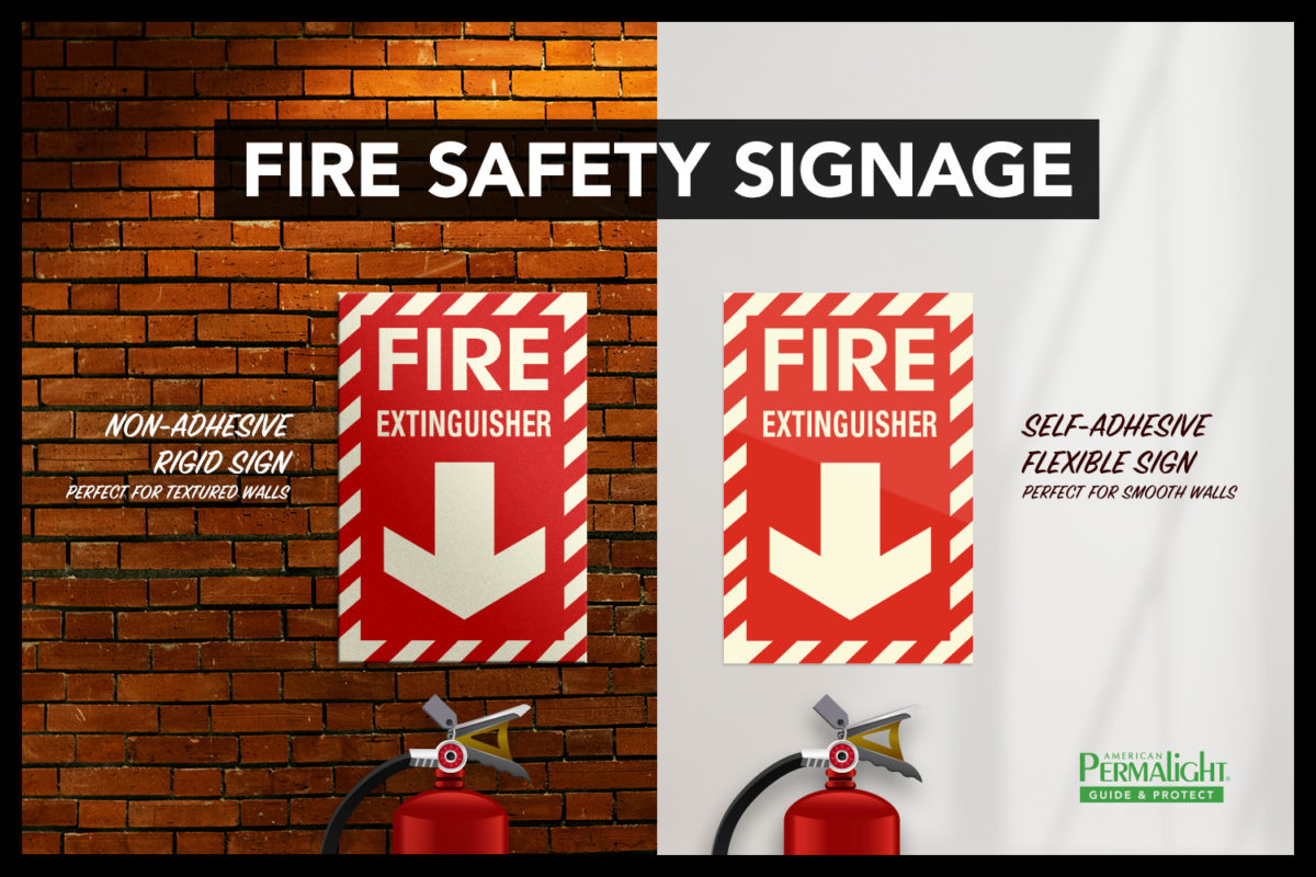 American PERMALIGHT® Fire Safety Signage