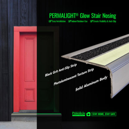 PERMALIGHT® Glow Stair Nosing for Home Safety