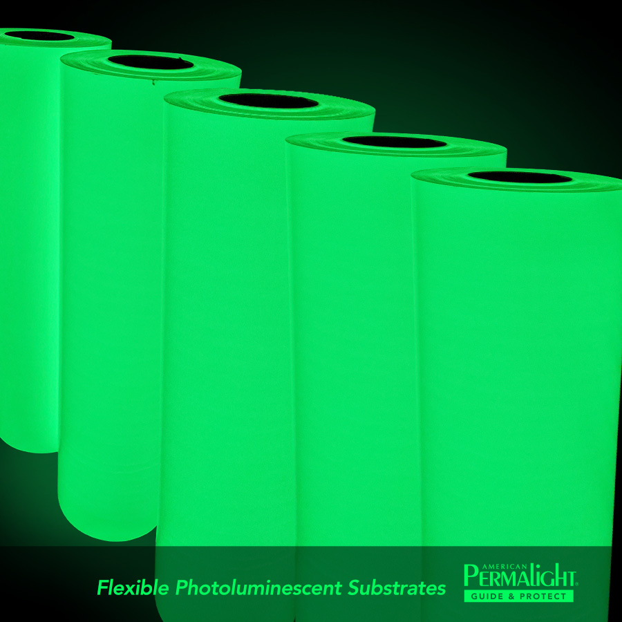 PERMALIGHT® Photoluminescent Printable Substrates - Flexible Film Rolls