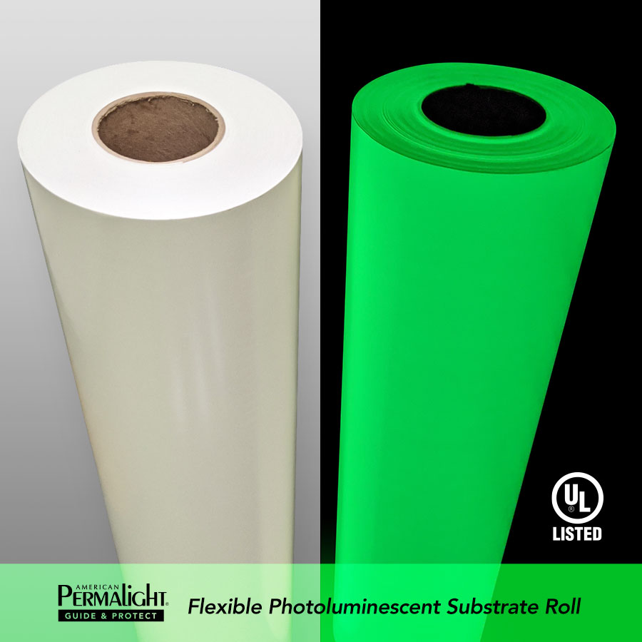 PERMALIGHT® Photoluminescent Flexible Substrate Rolls