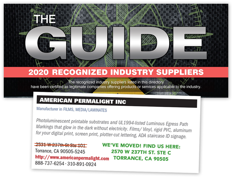 American PERMALIGHT® featured in the March 2020 issue of Sign & Digital Graphics magazine as a recognized supplier
