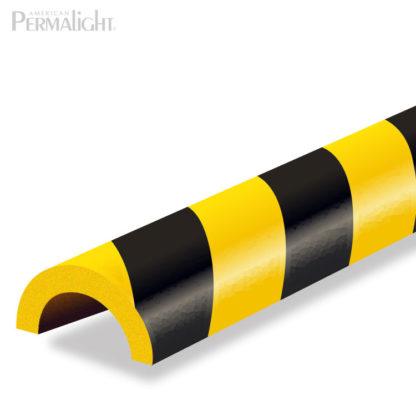 Safety Foam Guard Pipe Protection, Type R1, Black / Yellow, Self-Adhesive (39 3/8 in)